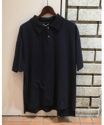 AURALEE | A7SP01HK (NV) Size M着用(ポロシャツ)