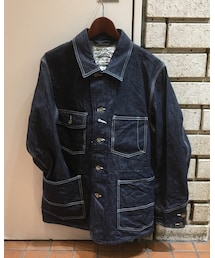 BURGUS PLUS | 72000-CD (01) Size 38着用(デニムジャケット)