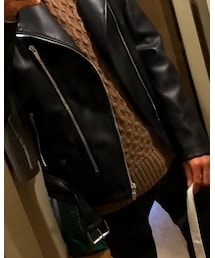 ZARA | ライダースジャケット