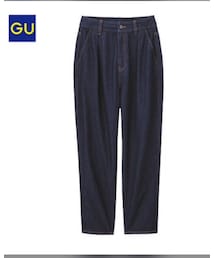 GU | ハイウエスト(デニムパンツ)