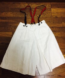 d'un a dix | リネンキュロットスカート(その他パンツ)