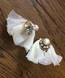 金属アレルギーOKなイヤリング(イヤリング)