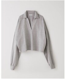 THE NEWHOUSE | TOMBOY SKIPPER SHIRT (gray)(トップス)