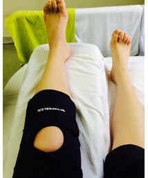 膝蓋骨固定用サポーター(笑) | レッグウェア