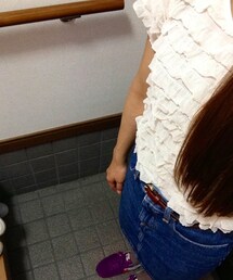 Chico | ふりふりＴシャツ(Tシャツ/カットソー)