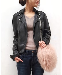 CANAL JEAN | ライダースジャケット