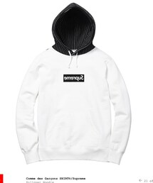 Supreme  | supreme×cdg pollover hoodie(パーカー)