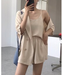 杏色套裝 | セットアップ