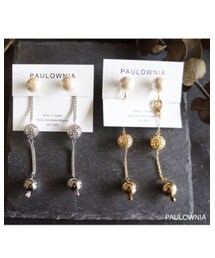 PAULOWNIA | ピアス（両耳用）