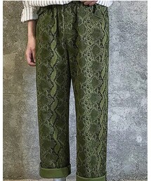 縫い目が甘いパイソン柄パンツ | その他パンツ