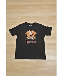 GU | グラフィックT（半袖）Queen1 09 Blck(Tシャツ/カットソー)