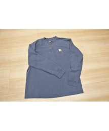 Carhartt | ヘンリーネックTシャツ(長袖）古着(Tシャツ/カットソー)