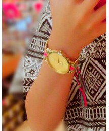 先輩からの誕プレ | アナログ腕時計