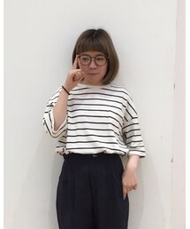 on the couch | メガネ