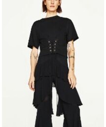 ZARA | コルセットＴ(Tシャツ/カットソー)