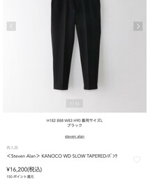 BEAUTY&YOUTH UNITED ARROWS | スラックス