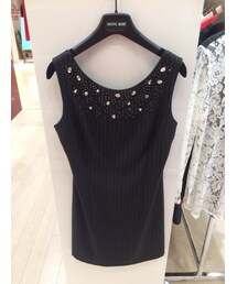 DENNY ROSE | 胸元ビジューワンピース(ワンピース)