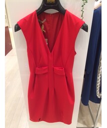 ウエストリボンワンピース(ワンピース)