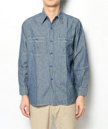 BEAMS | ○BEAMS / シャンブレー ワークシャツ(シャツ/ブラウス)