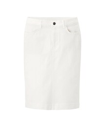 UNIQLO | ホワイトデニムスカート(デニムスカート)