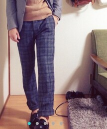 GAP | チェックパンツ(その他パンツ)