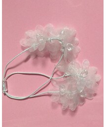 no brand | お花が可愛くて一目惚れしたゴム☺(ヘアゴム)