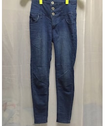 no brand | ✔ハイウエスト(デニムパンツ)