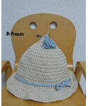 あおmade ミニフキン帽 タッセルの「帽子(ハット)」