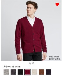 UNIQLO | UNIQLO  プレミアムラムVネックカーディガン(カーディガン/ボレロ)