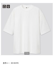 UNIQLO | UNIQLO  U エアリズムコットンオーバーサイズＴシャツ(Tシャツ/カットソー)