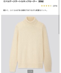 UNIQLO | UNIQLO  ミドルゲージタートルネックセーター(ニット/セーター)