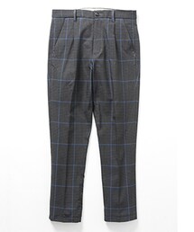 Name. | name. POLYESTER CHECK TROUSERS (スラックス)