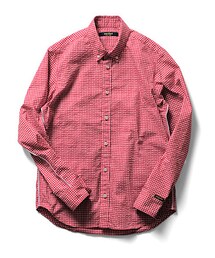 narifuri | narifuri Gingham piping shirt(シャツ/ブラウス)