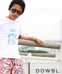 DOWBL | グラデーションストーンTシャツ(Tシャツ/カットソー)