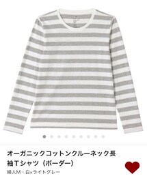 無印良品 | クルーネック長袖Tシャツ(Tシャツ/カットソー)