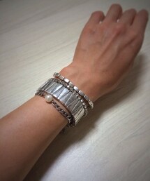 glitter accessory | シルバー4連ブレスレット(ブレスレット)