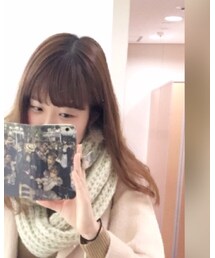 ファーのピアス | ピアス（両耳用）