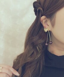 ai design | チェリーイヤリング(イヤリング)