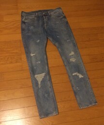 H&M | H&M 自作 カスタムデニム(デニムパンツ)