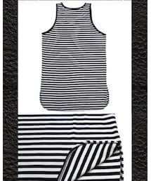 GRANDSLAM EXCLUSIVE | GRANDSLAM EXCLUSIVE STRIPED LONG TANK(タンクトップ)