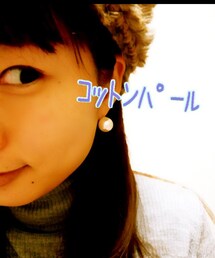 パールピアス(ピアス（両耳用）)