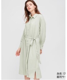 UNIQLO | シャツワンピース