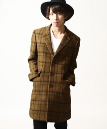 ZIP FIVE | HARRIS TWEED コラボ チェスターコート(チェスターコート)