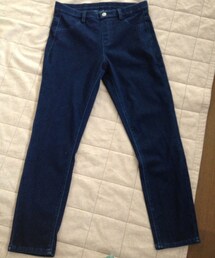 UNIQLO | デニムクロップドレギンスパンツ(デニムパンツ)