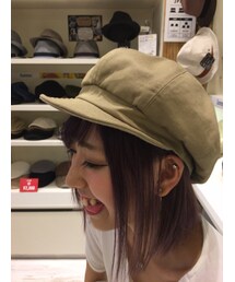 厚ツイルキャスケット(キャスケット)