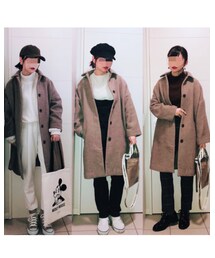 #冬アウター着回しチャレンジ | その他