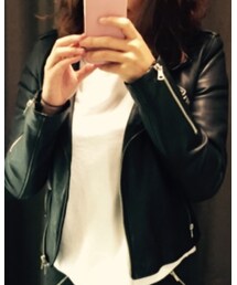 ZARA | ライダースジャケット