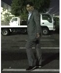 今日は組合のお仕事スーツの日の「ジャケット/アウター(セットアップ)」