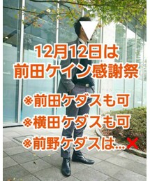 告知 前田ケイン感謝祭‼️ | トップス