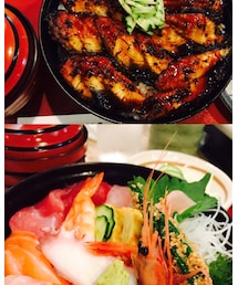 五郎寿司のちらしと鰻丼‼️ | トップス